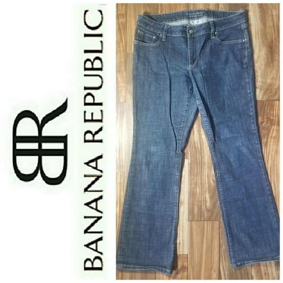 banana republic urban bootcut jeans